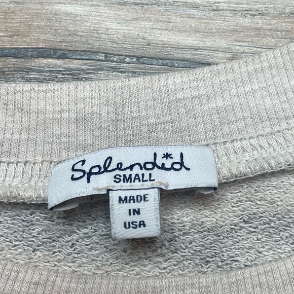 SPLENDID CROP SWEATER (S) - Picture 3 of 5